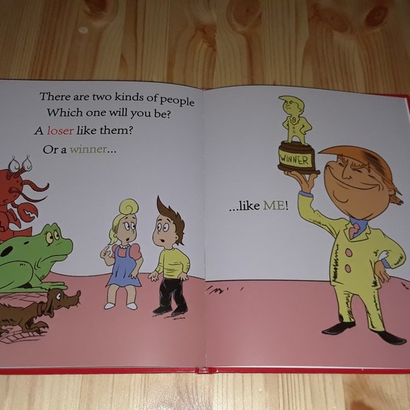 2x Winners Aren't Losers Hardcover Donald Trump inspired Children's Books. - Picture 9 of 11